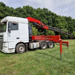 2011 DAF XF105 460 WITH COPMA 500,4 CRANE